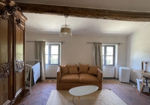 JUNIOR SUITE 2 EME ETAGE LIT 160, CANAPÉ LIT, LIT BÉBÉ, BUREAU, SALON, CLIMATISATION